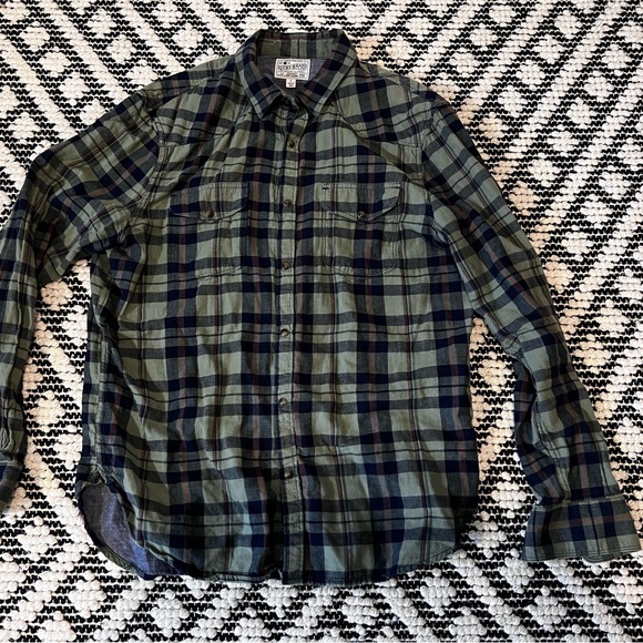 Lucky snap button Flannel - Picture 1 of 4